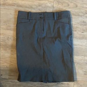 Grey Pencil skirt